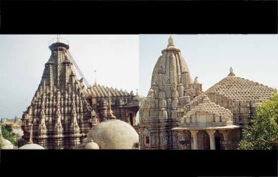 What is common to Hindu and Jain Temples 