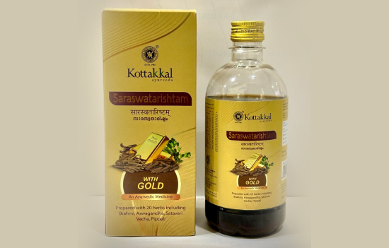 Saraswatarishtam is a Gold containing Ayurvedic Medicine for Brain and Nerve Health