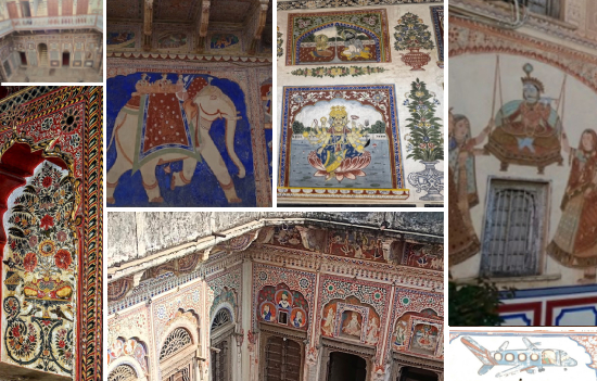Shekhawati HAVELIS are an Open Air Art Gallery