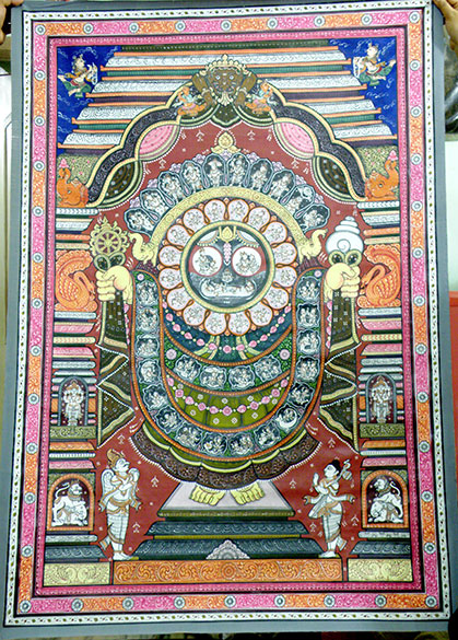 Pattachitra Paintings Raghurajpur