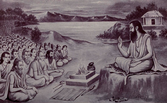 An offering on Guru Purnima