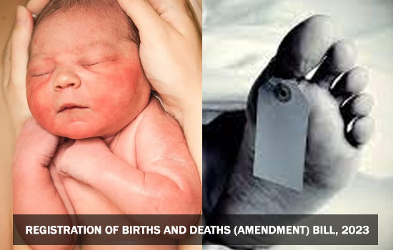 FAQ Births and Deaths Bill 2023 