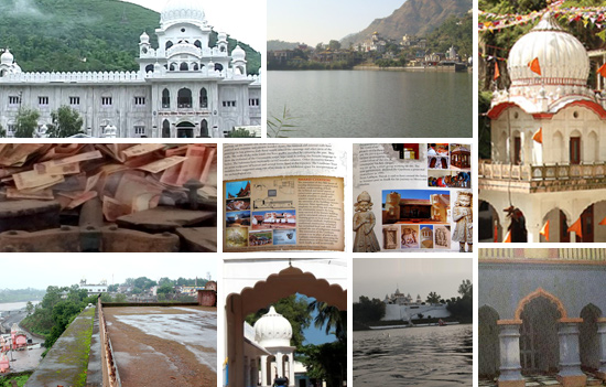 Why did Guru Nanak visit Pilgrimage towns