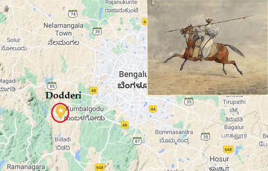 SANTAJI Ghorpade and the Battle of DODDERI-Defeat of Mughals