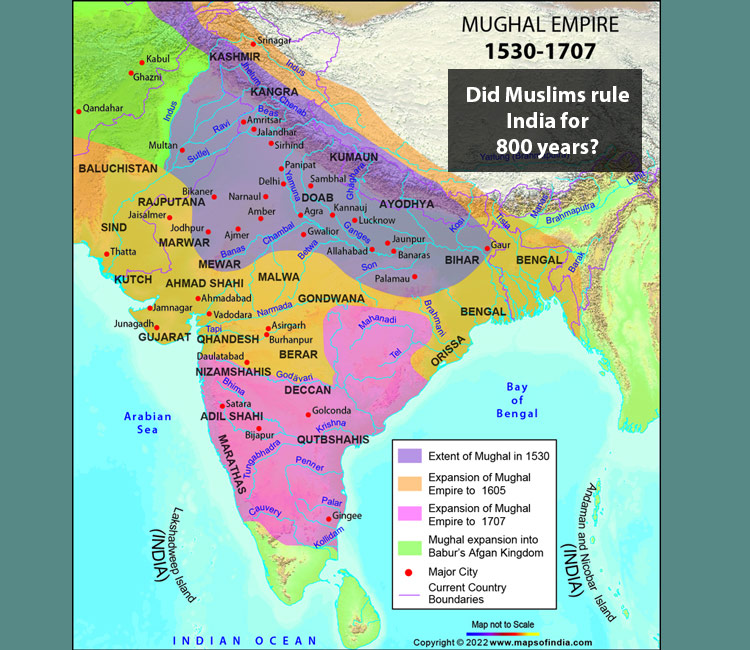 Did Muslims Rule India for 800 years 