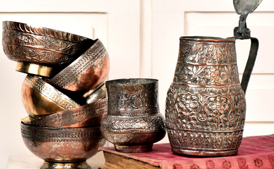 east indian utensils