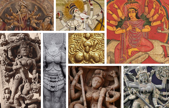 Pratimas of Durga Mahishasuramardini through the ages  