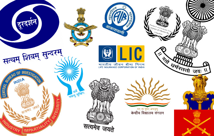 What are MOTTOS in logo of government institutions 
