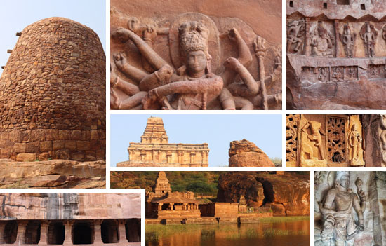 Badami, Aihole and Pattadakal Temples are Chalukyan Masterpieces 