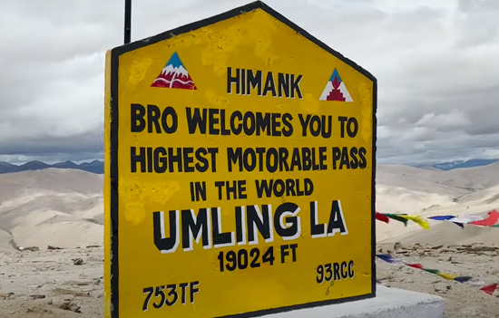 Drive to UMLINGLA the highest motorable road in the world Vlog