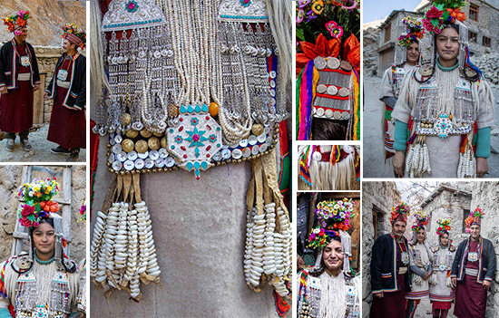 Aryans of Ladakh-Brokpa Community`s Jewellery, Headgear, and Dress