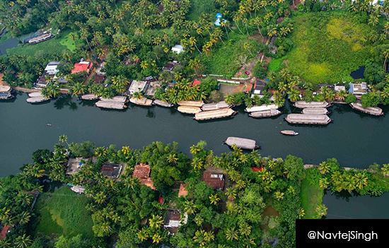 Backwaters of Kerala Vembanad Lake
