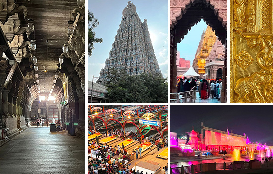 Yatra to Madurai, Chidambaram, Vrindavan, Kashi and Ayodhya