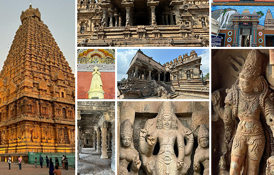 Visit Chola Temples of Tanjore, Darasuram and Gangaikonda