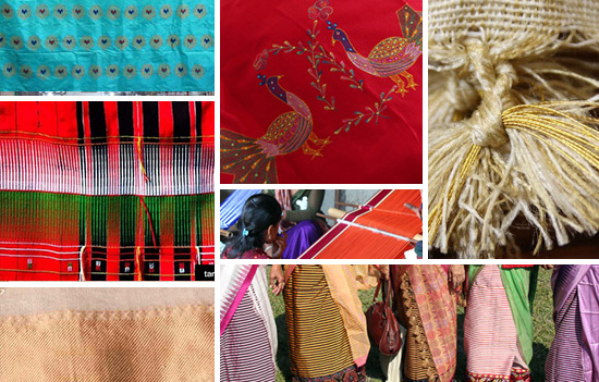 Handlooms of Assam and Manipur 