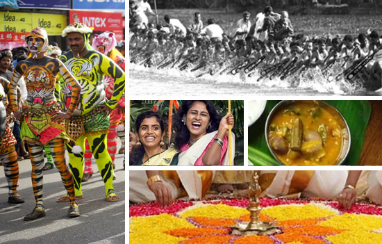 Why is ONAM celebrated in Kerala 