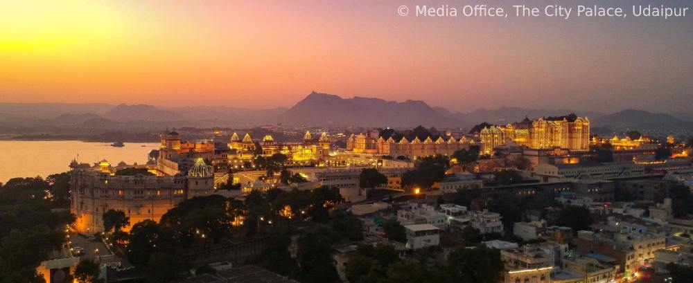 City Palace Udaipur Diwali