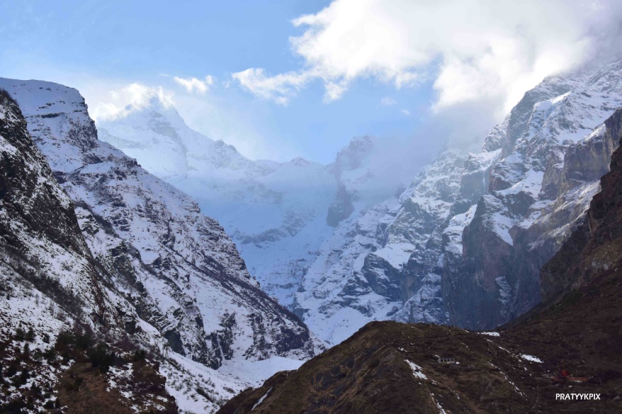 Badrinath Yatra Snow