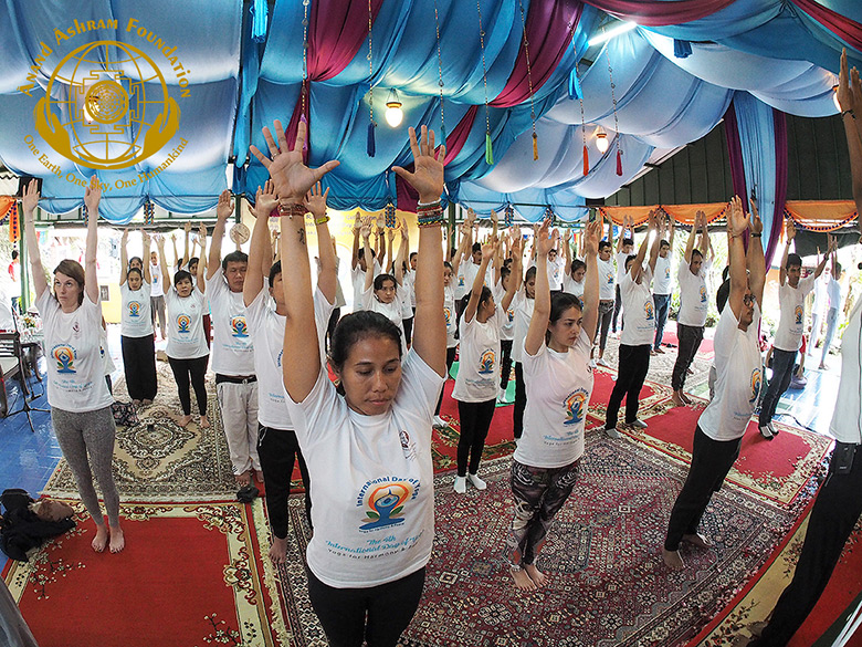 International Yoga Day Indonesia Pre event